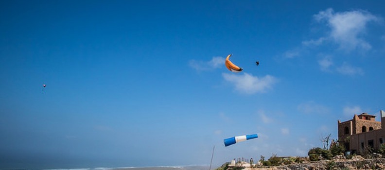 En l’air avec les Berbères.